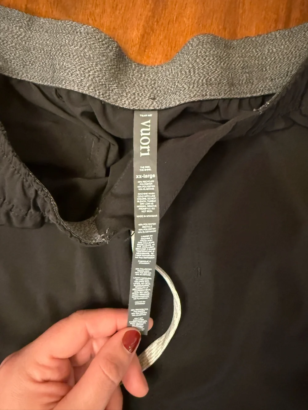 Men's Black Vuori Shorts